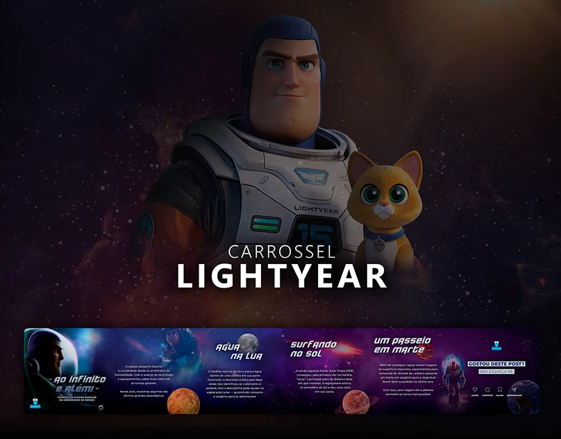 Carrossel Lightyear para Ismart